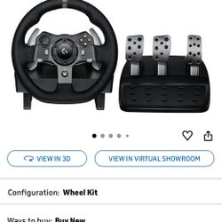 Logitech G920 Driving Force Racing Whee
