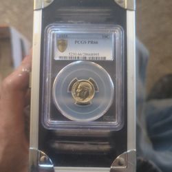 1955 Pcgs Pr66 Silver Dime 