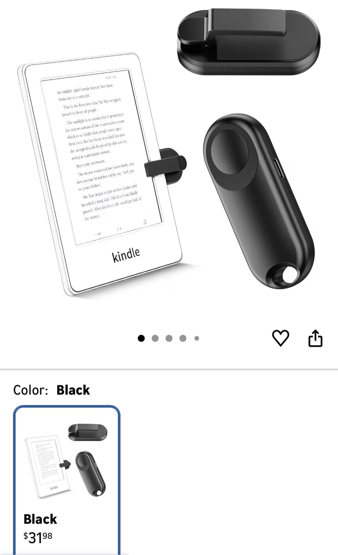 π In π¦ RF Remote Control Page Turner for Kindle Paperwhite Accessories Ipad Reading Kobo Surface Comics/Novels Tablets Android Taking Photos Camera