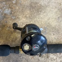 Abu Garcia Ambassador 6000 And Shakespeare Graphite Pole 