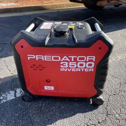 Predator Generator 3500s 