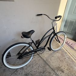 Electra Black 26 inch Men’s Single Speed Beach Cruiser Bicycle-Ready to Ride!