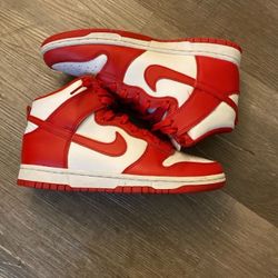 Nike Dunk High "Championship Red"