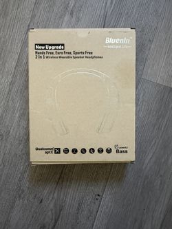 Bluenin 2 In A Wearable Speaker Headphones