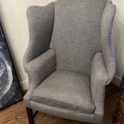 Restoration Hardware Wingback Chair $400