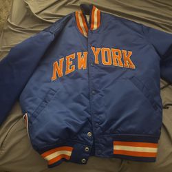 Knicks Authetics Bomber Jacket