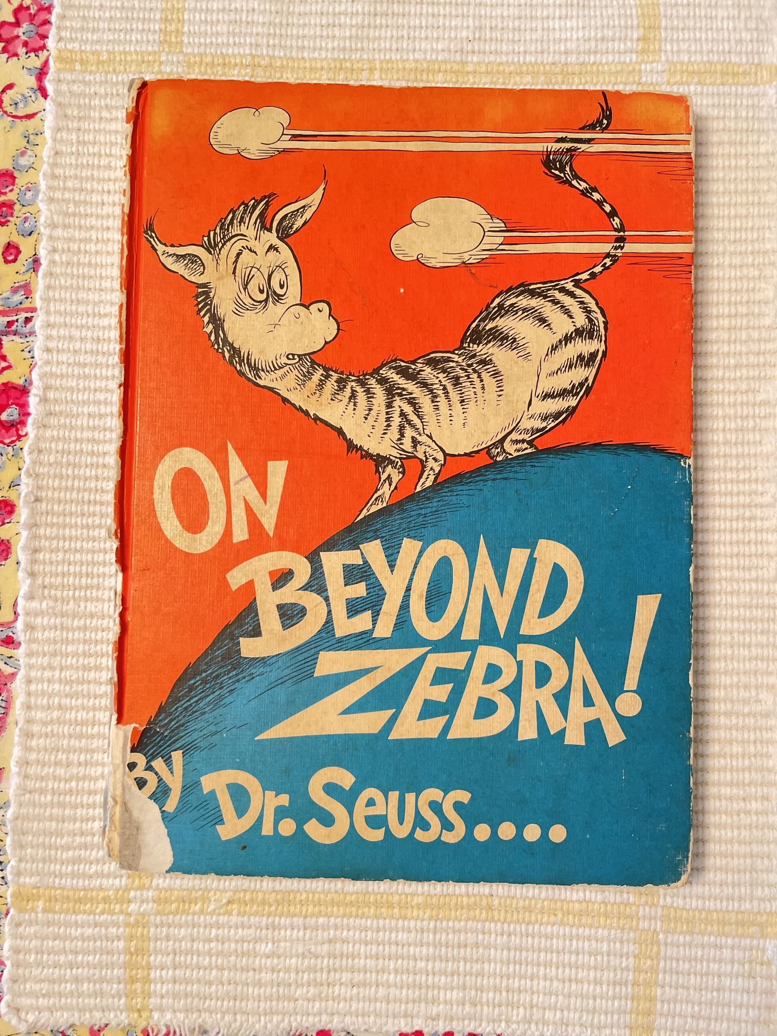 Book By Dr Seuss-On Beyond Zebra