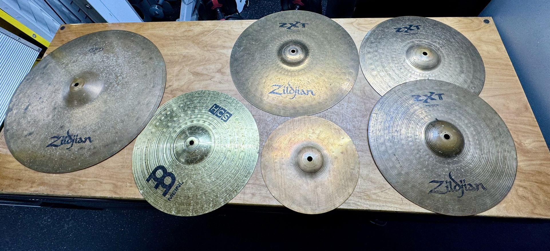 Cymbal set
