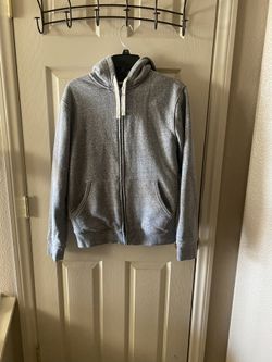 Sudadera Con Gorro Y Bolsas , Forro De Sherpa Color Gris Marca Sonoma - Size S 