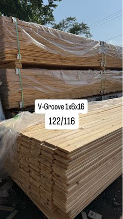 V-Groove 1x6x16 (122/116)