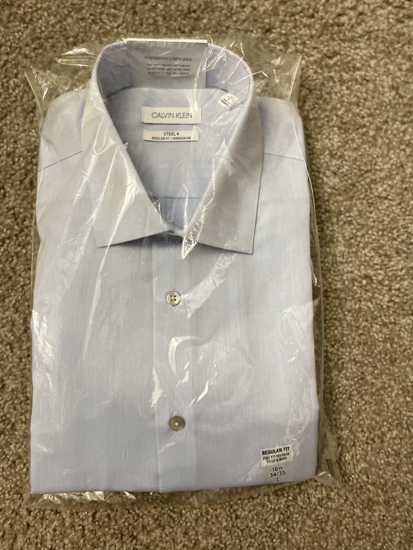 Calvin Klein Men’s Dress Shirt- Brand New with tags