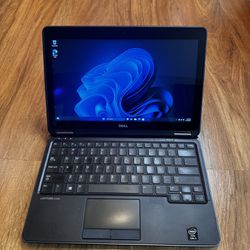 Dell Latitude E7240 Touch Screen core i5 4th gen 8GB RAM 128GB SSD Windows 11 Pro 12.5” Laptop with charger in Excellent Working condition!!!!  Specif