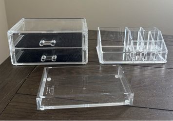 3-Piece Acrylic Organizers