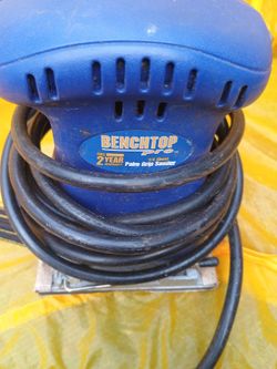 Benchtop pro 1/4 sheet Palm grip sander