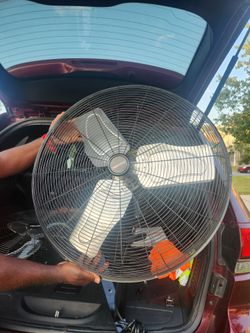 Large Industrial Floor Fan