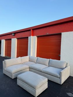 Arhaus Sectional — Gray Like new Sofa 🛋️