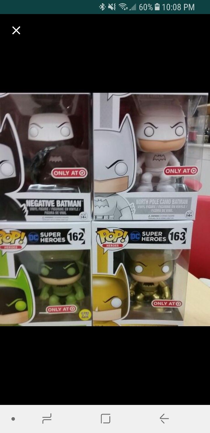 All Batman target exclusive funko pop