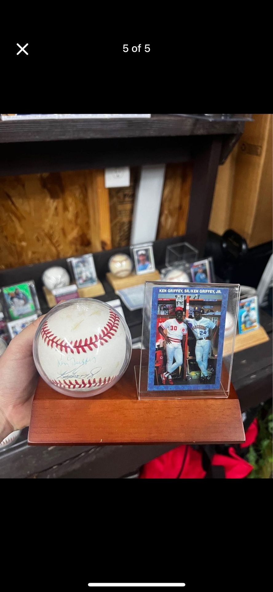 Ken Griffey Jr/Sr Collection