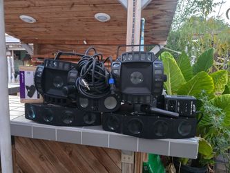 Dj lights and equipment