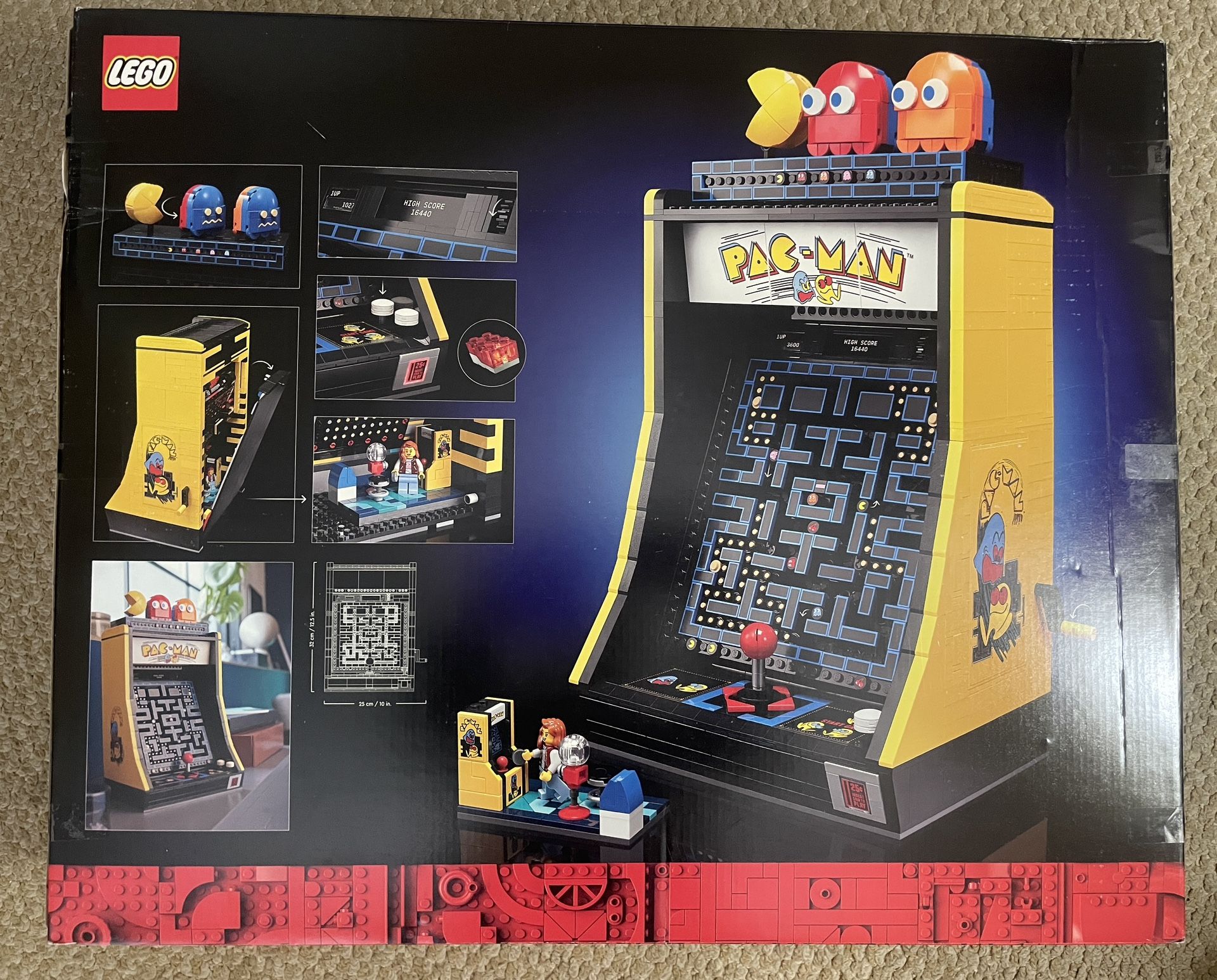 Brand New! Lego 10323 PAC-MAN Lego Set “RARE and RETIRED” $225