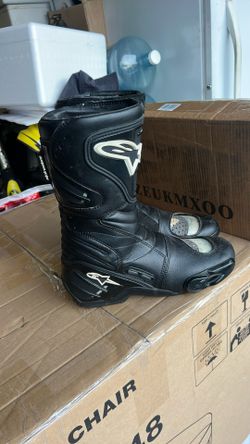 Alpine Stars Motorcycle Street Riding Boots Size 10-10.5 