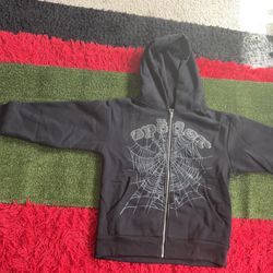 Sp5der OG Web V2 Phantom Zip Up Hoodie
