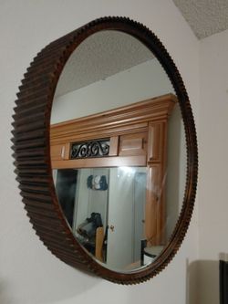 24 inches metal mirror
