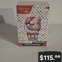 Pokemon Cards 151 Booster Bundle 