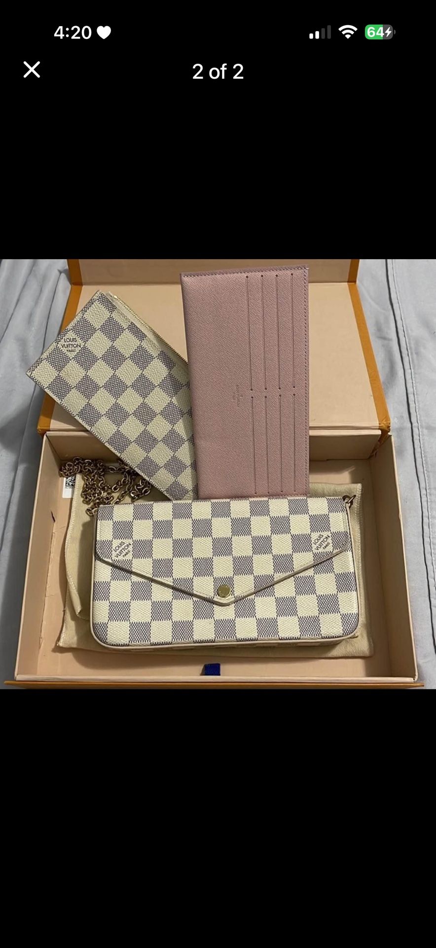 Louis vuitton FÉLICIE POCHETTE Pristine condition