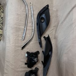 Mazda 6 2016-17 Front Bumper Driving LED Fog Lights And Covers
