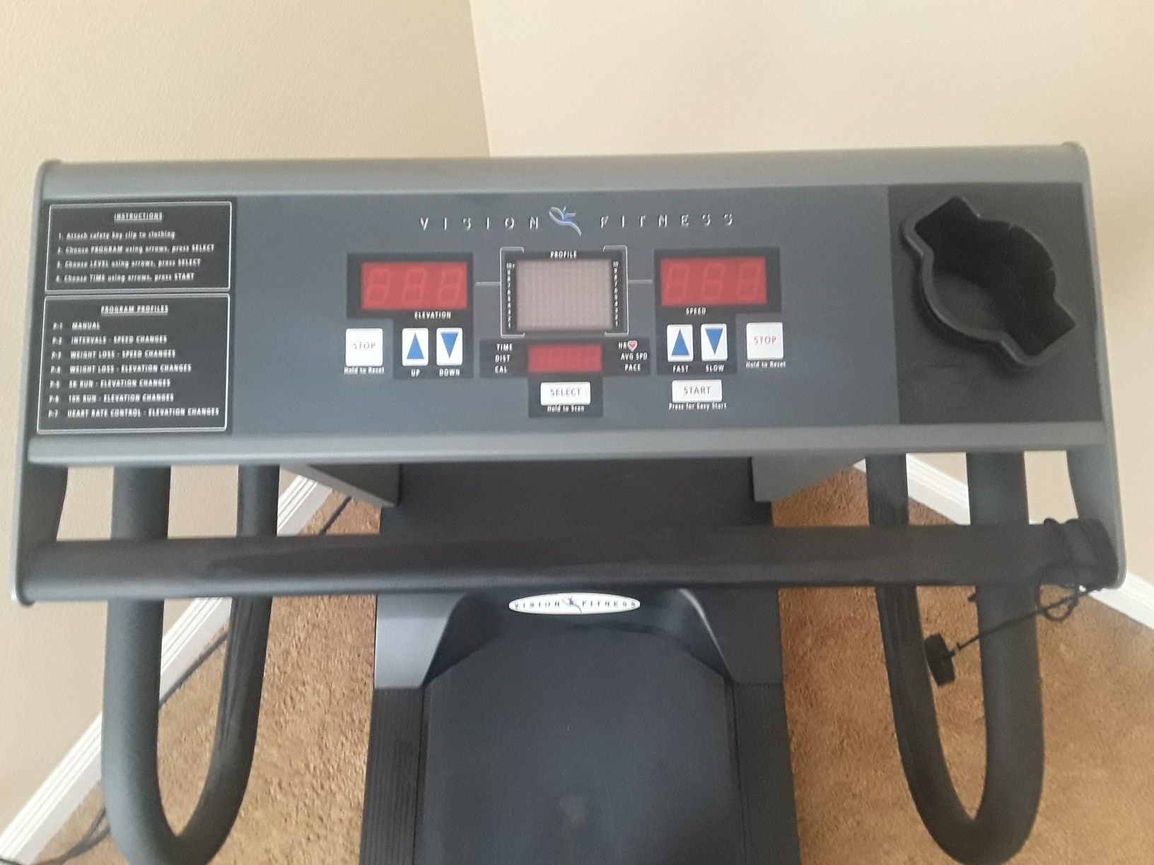 Vision Fitness T8500 Treadmill