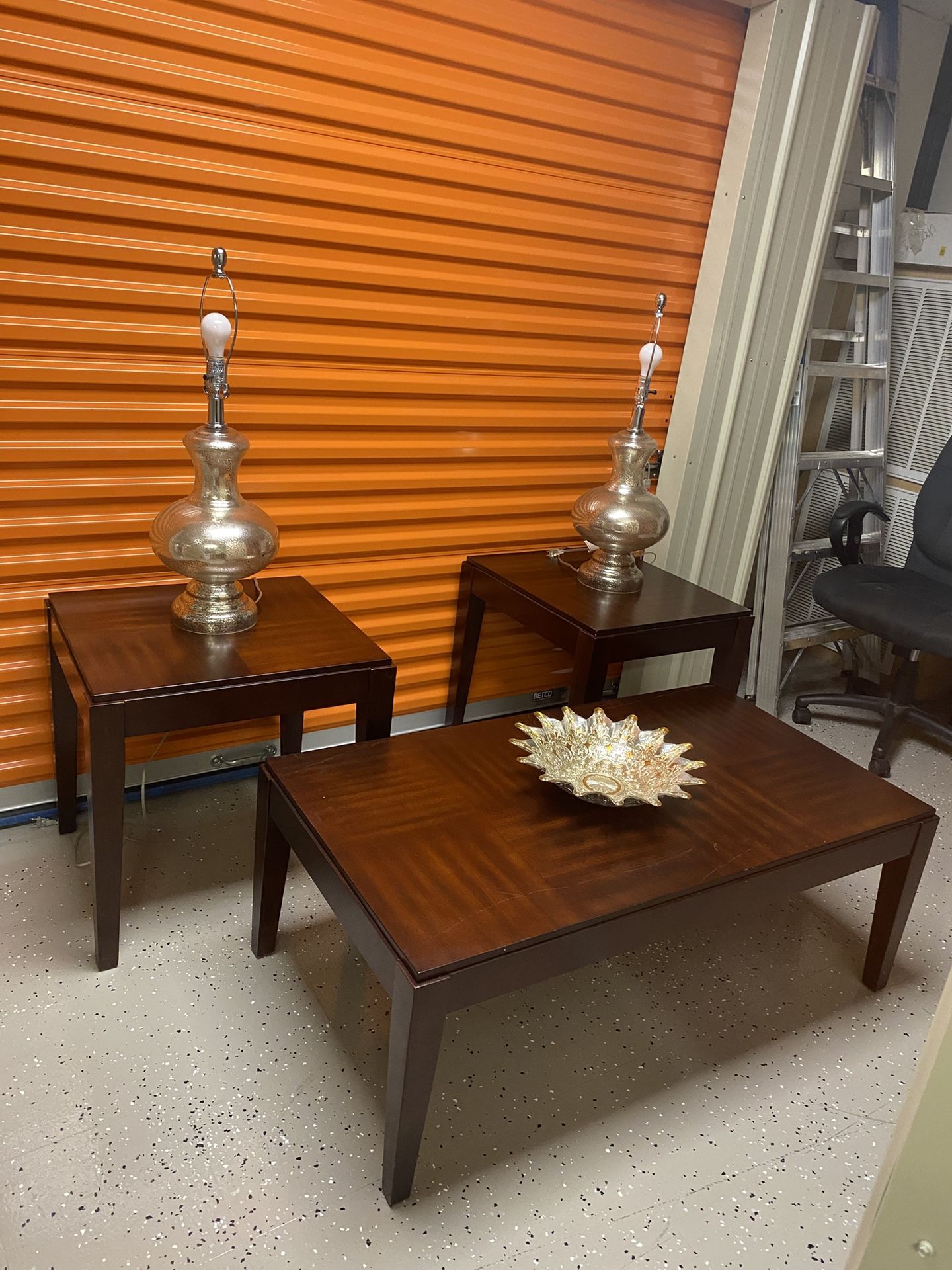 Coffee Table And Two End Tables