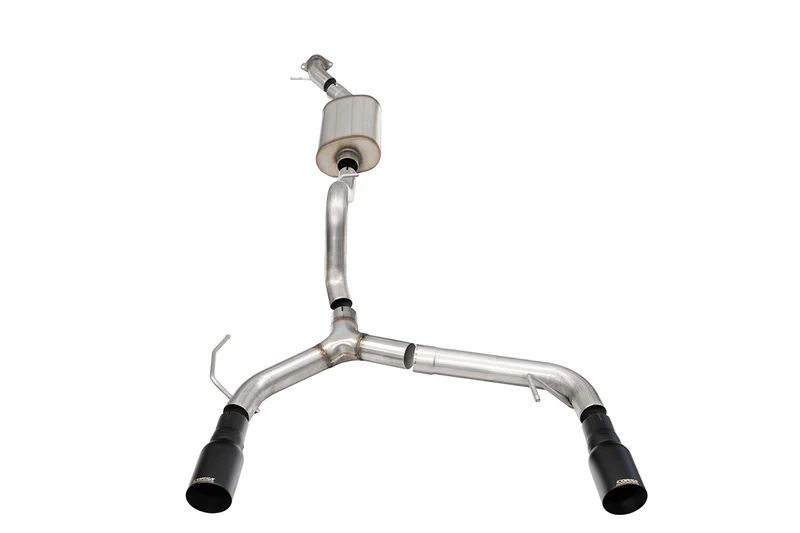 Corsa Performance Sport 2.75 in Cat-Back DRE 4.0 in Single Tips | 2021-25 Ford Bronco 2.3L Turbo