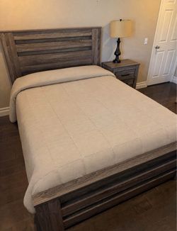 Full size Ashley furniture bedroom set