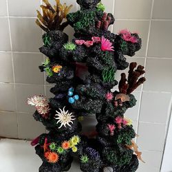 Huge Sea Clear Neptune Tower Coral Replica