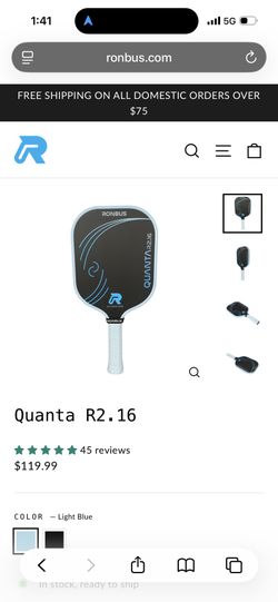 Ronbus Quanta Pickleball Paddle