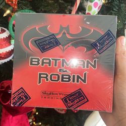 1997 Batman & Robin Hobby Box 