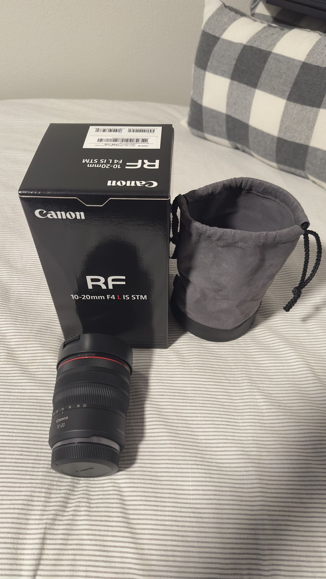 Canon RF 10-20mm F4 L IS STM (Open Box/Never Used)