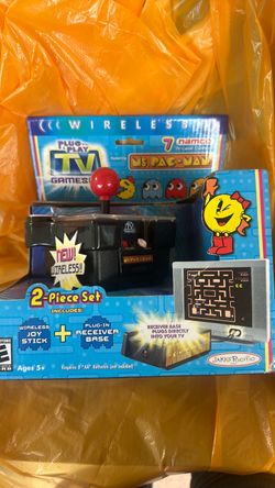 Ms. Pac-Man Wireless Plug & Play TV Game