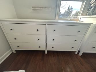 White dresser