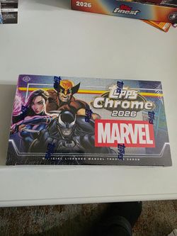 Topps Chrome Marvel 2026 Hobby Box