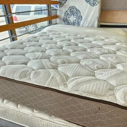 Mattress And Box Spring Queen Size 