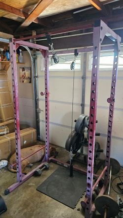 Squat Rack and cable setup