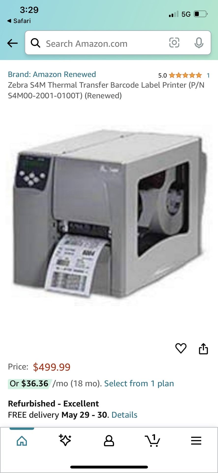 Shipping Label Printer