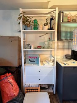 IKEA Elvarli Wardrobe Combination Storage Shelf / Entryway Cabinet + many extras — Practically Brand New