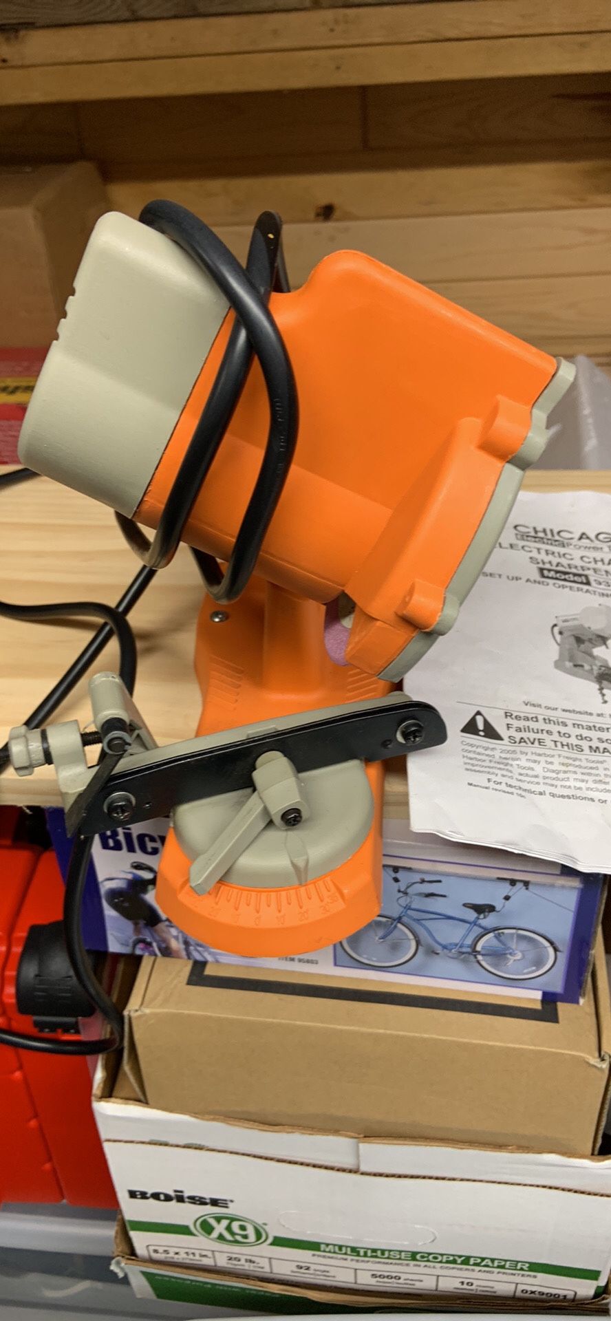 Chain Saw Chain Sharpener