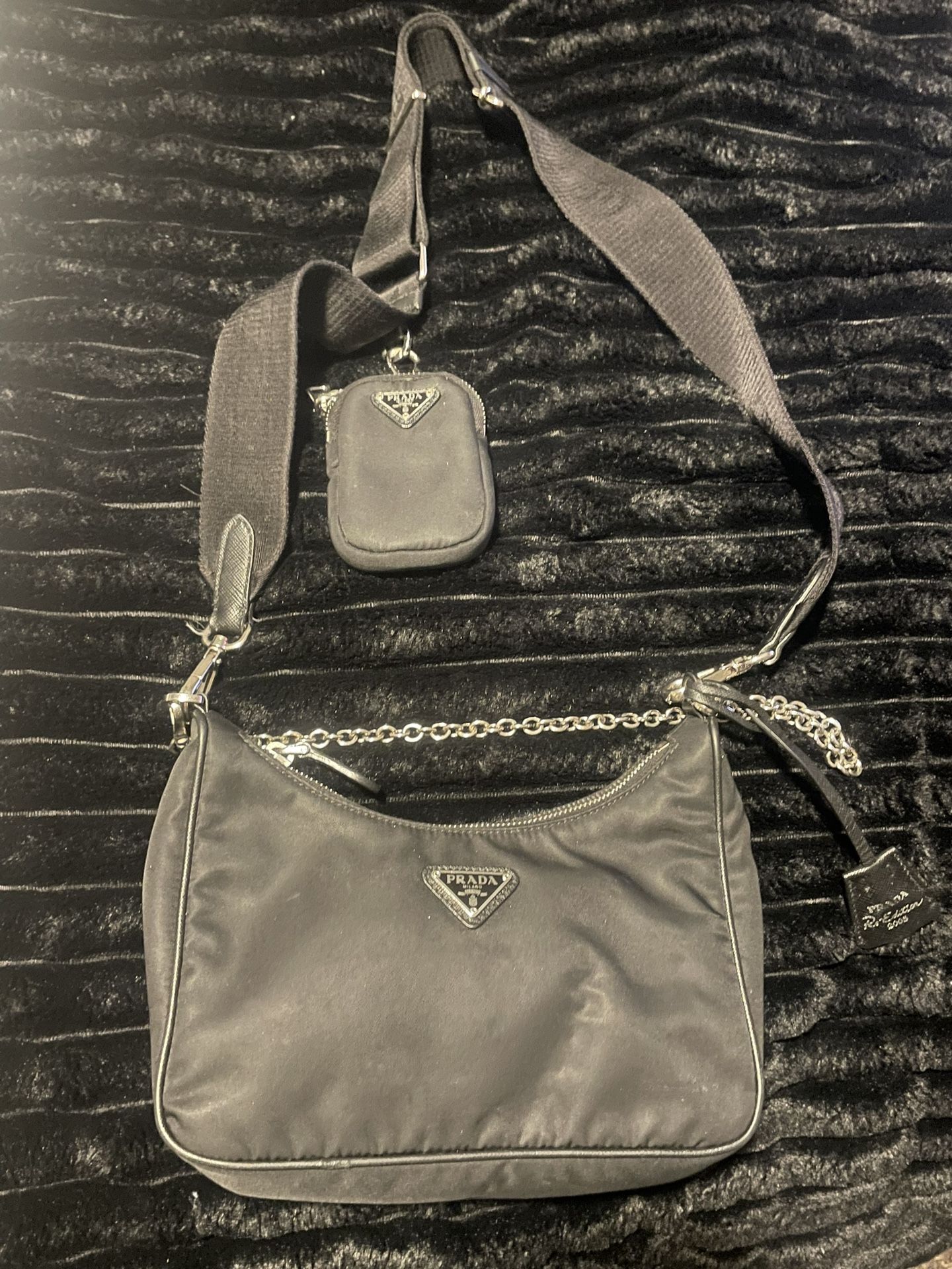 Prada Re-Edition Nylon Crossbody Bag