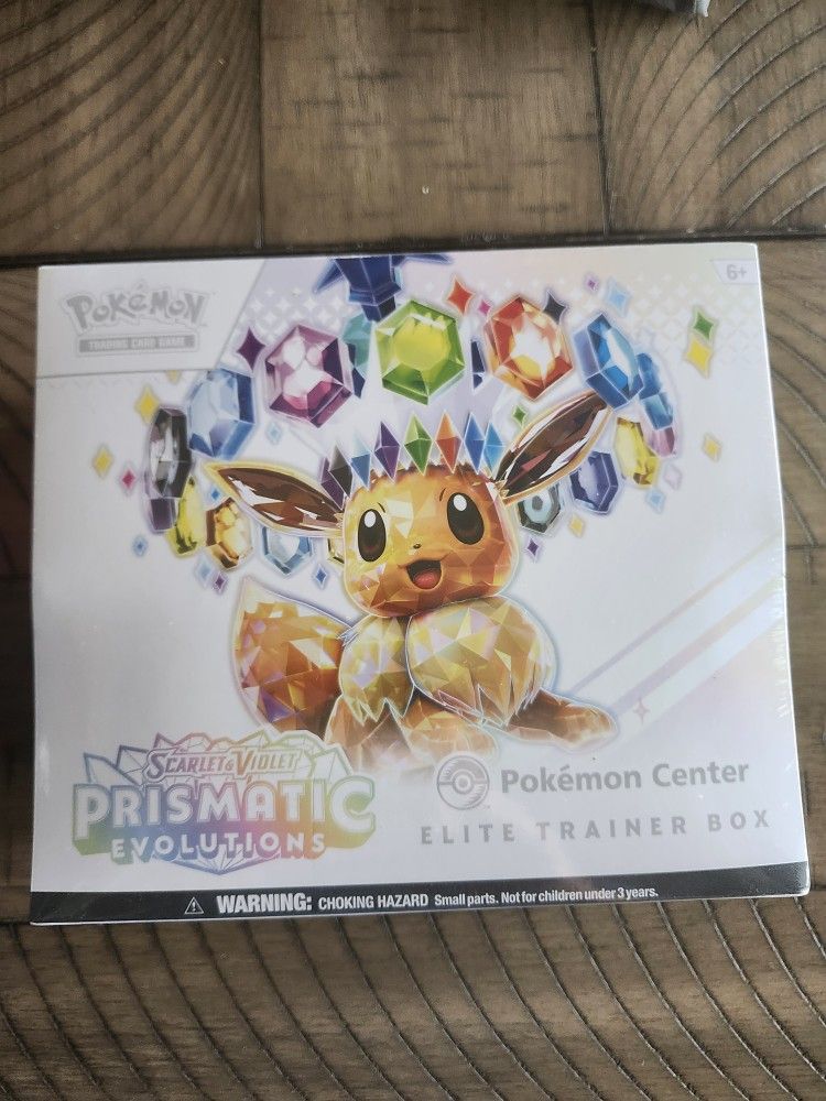POKEMON CENTER PRISMATIC EVOLUTIONS ELITE TRAINER BOX POKEMON