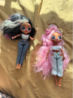 LOL Surprise Dolls OMG DOLL Big Sister Pink & Teen Doll 4 Lot Dolls