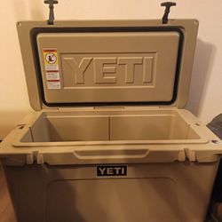 YETI Tundra 65 Insulated Cooler, Tan
